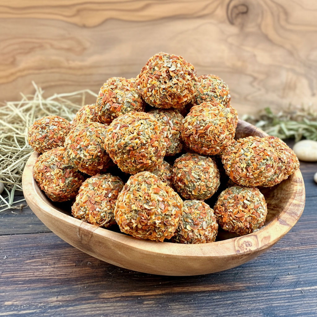 Aufgehübschtes Knabberbällchen Produktbild