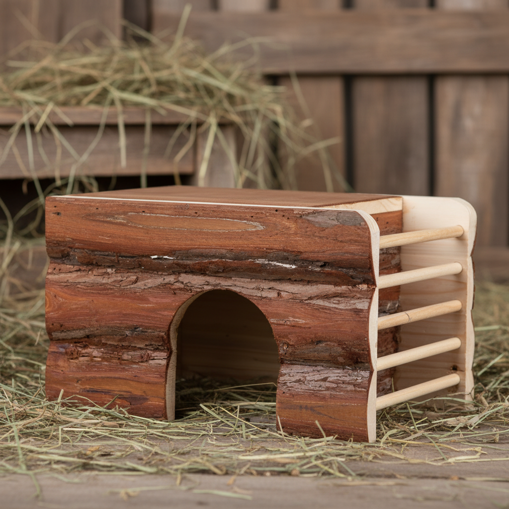 Heuschober in korrekter Originalrichtung