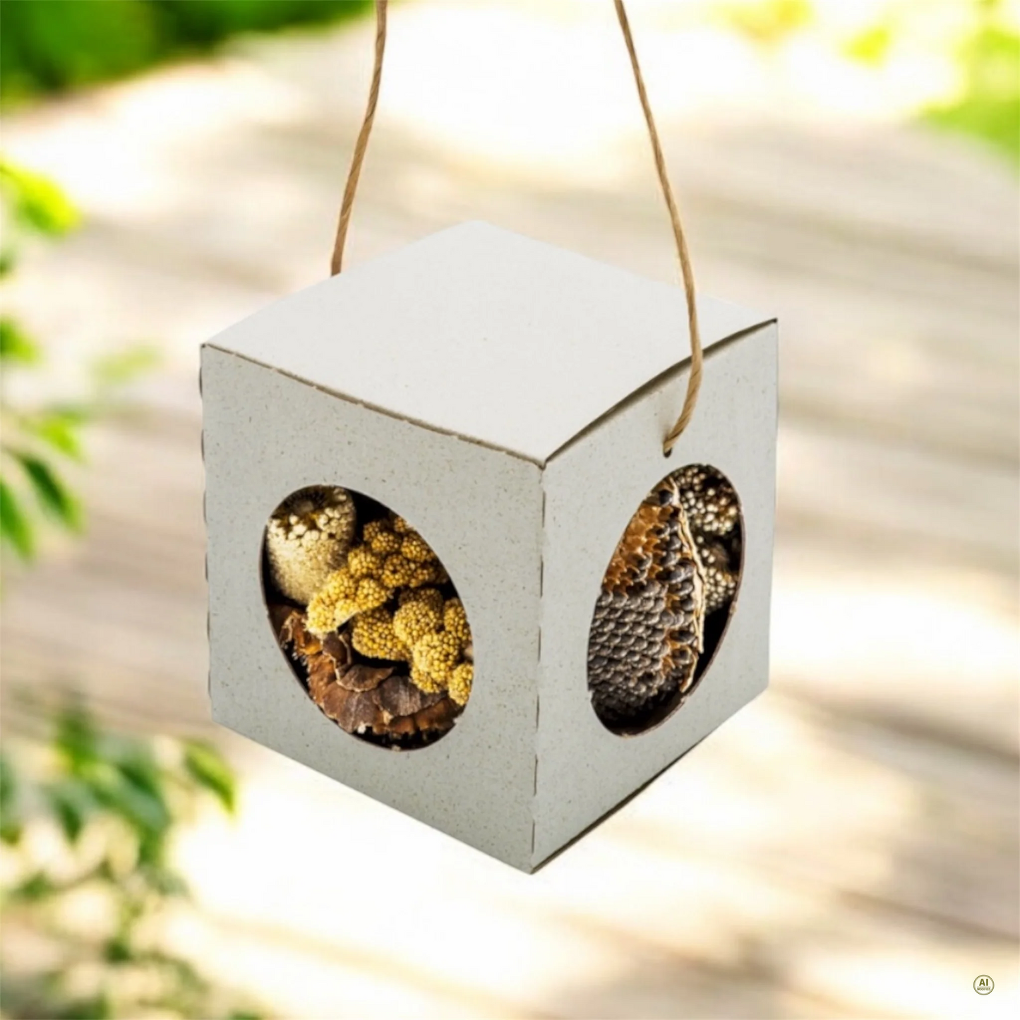Knabberbox 9 x 9 cm 150g