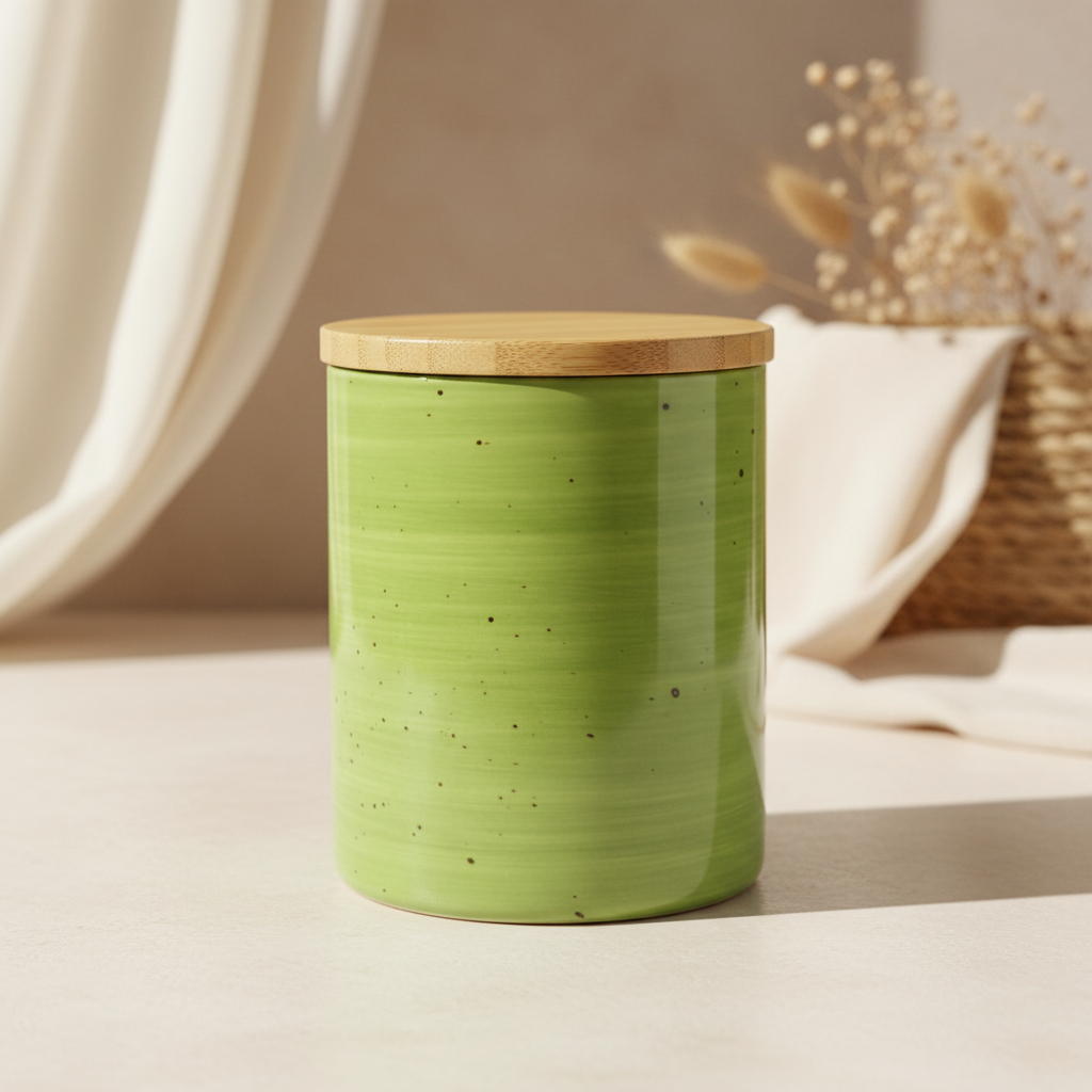 Leckerchendose mit Hintergrund