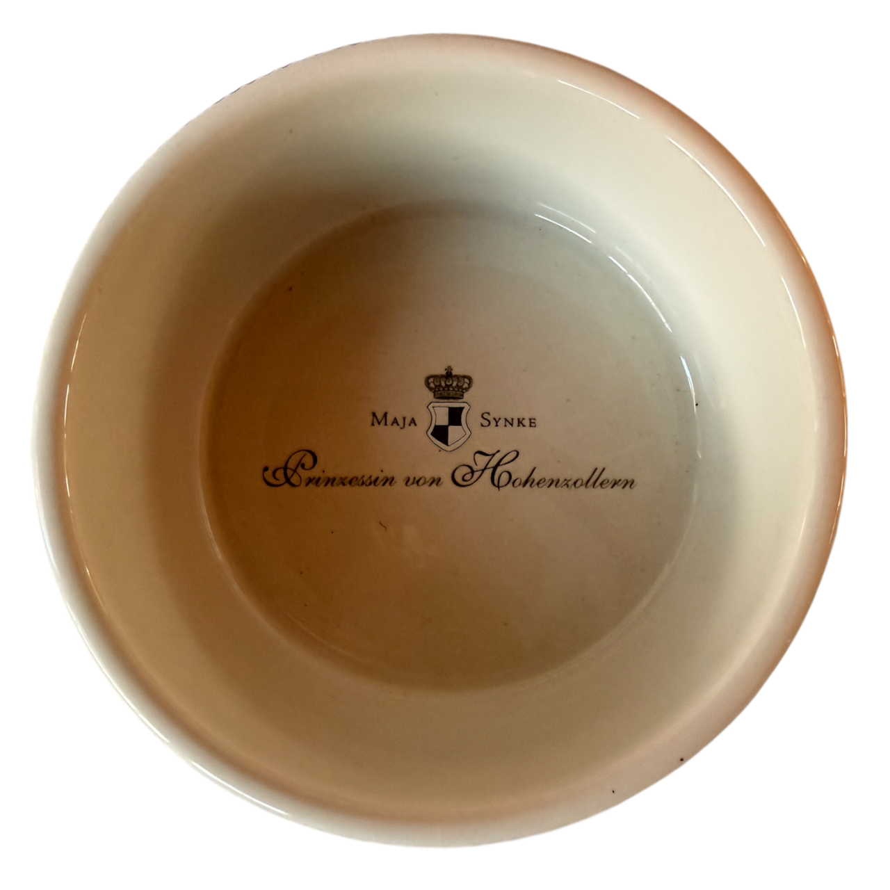 Napf grau-weiß 250ml