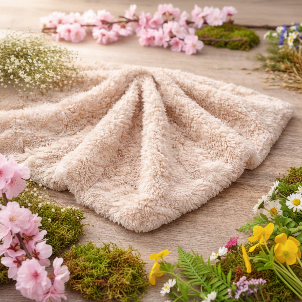 Plaid Flauschi Frühling