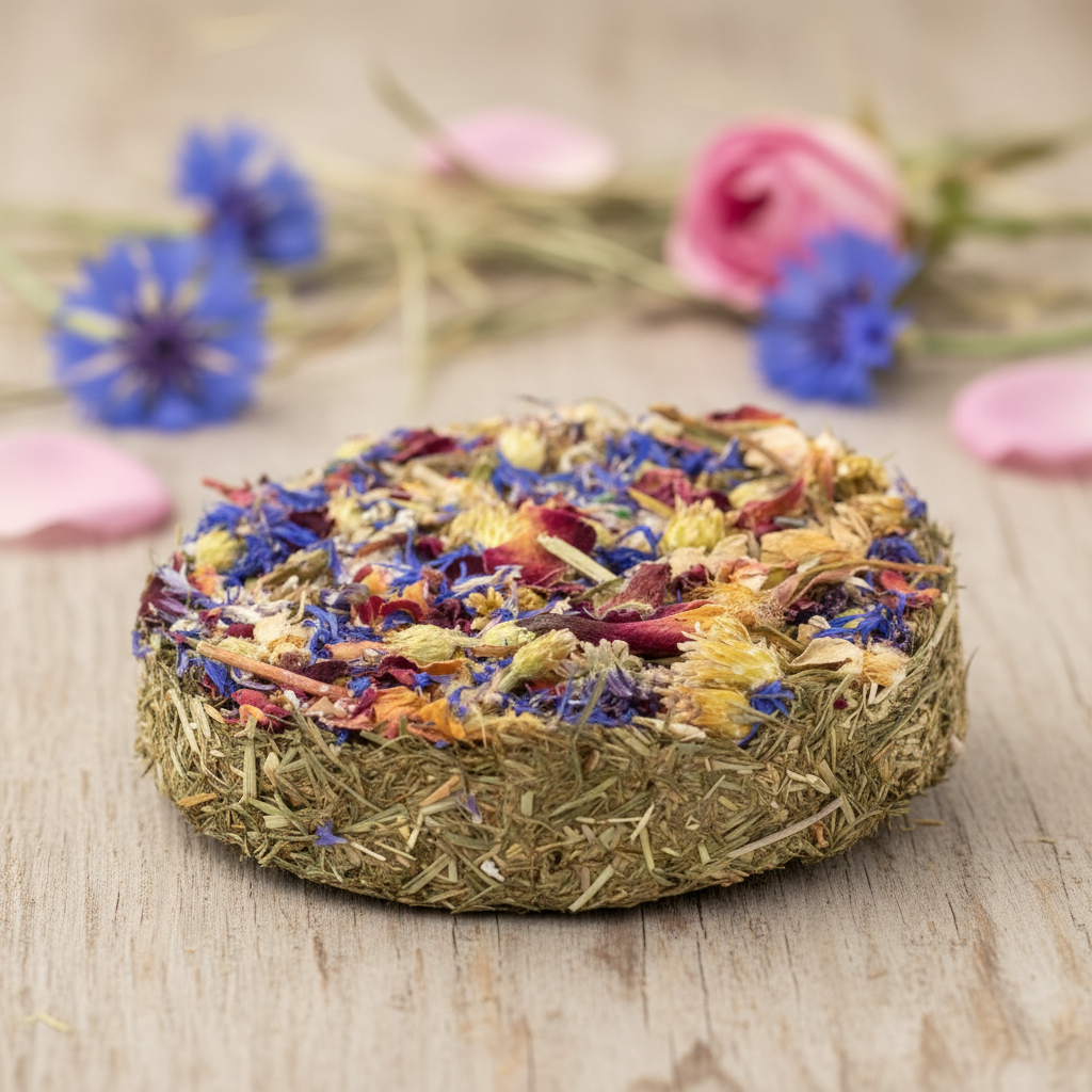 Tortini Kornblume & Rosenblüten