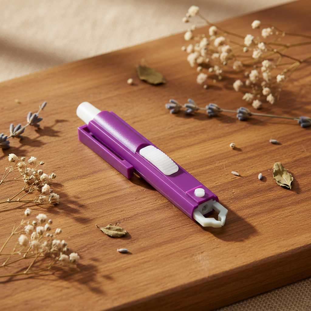 Zeckenzange auf Unterlage