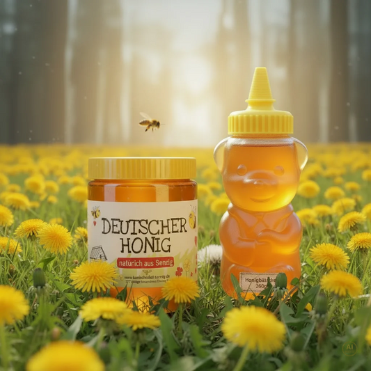 Bienenhonig Doppelpack Sommertracht Glas & Bärchen je 250g