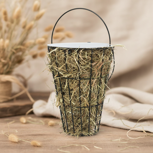 Hängeraufe mit Hintergrund