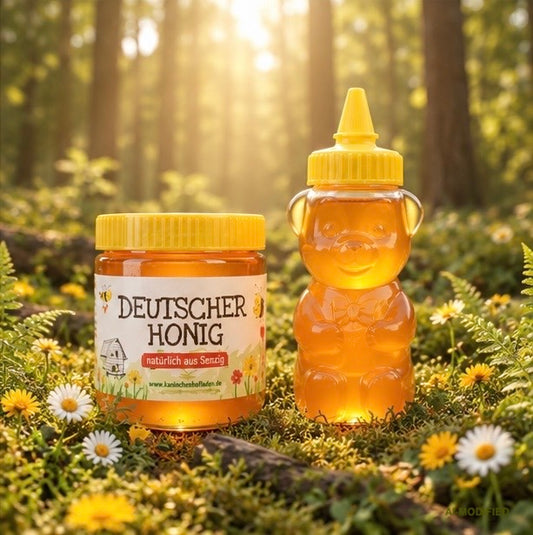 Bienenhonig Sommertracht 2026 Glas & Bärchen je 250g