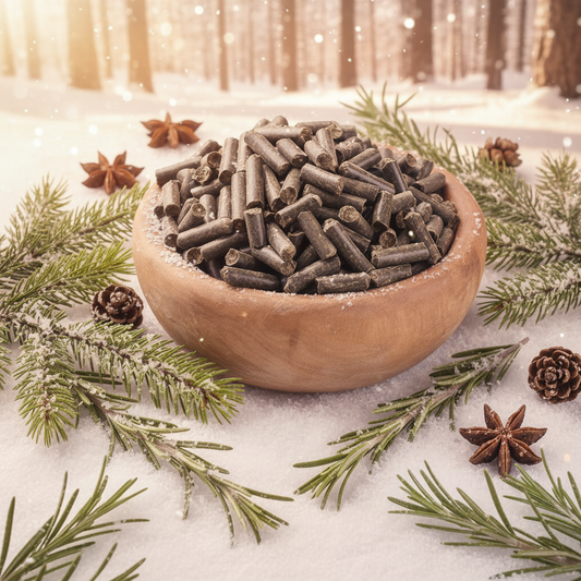 Winterkräuter Bits im Schneewäldchen