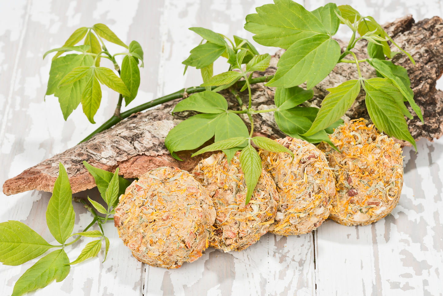 Banane - Ringelblume Cookies 4 Stück / 80g