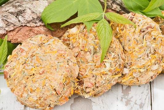 Banane - Ringelblume Cookies 4 Stück / 80g